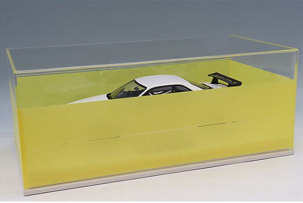 Make Up Eidolon EML130A 1/18 Mine’s Skyline GT-R BNR34 Shiranami White Resin