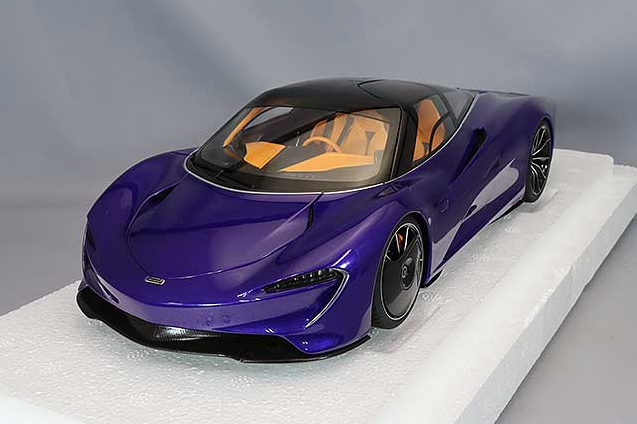 AUTOart 76089 1/18 McLaren Speedtail Metallic Purple Composite Model
