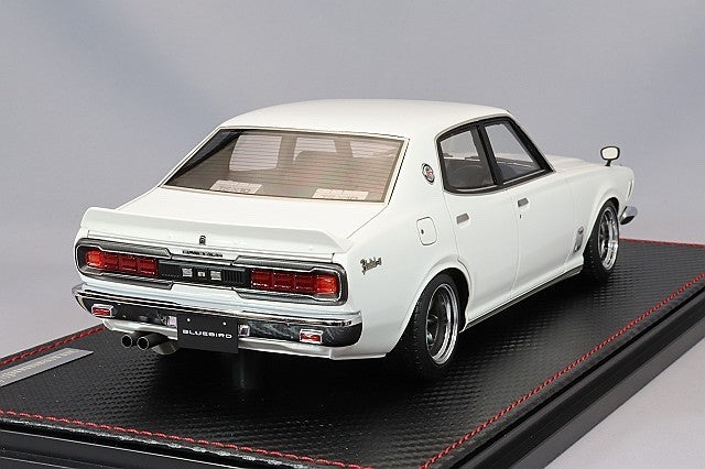 Ignition Model IG3617 1/18 Nissan Bluebird U 2000GTX G610 Datsun 610 White Resin