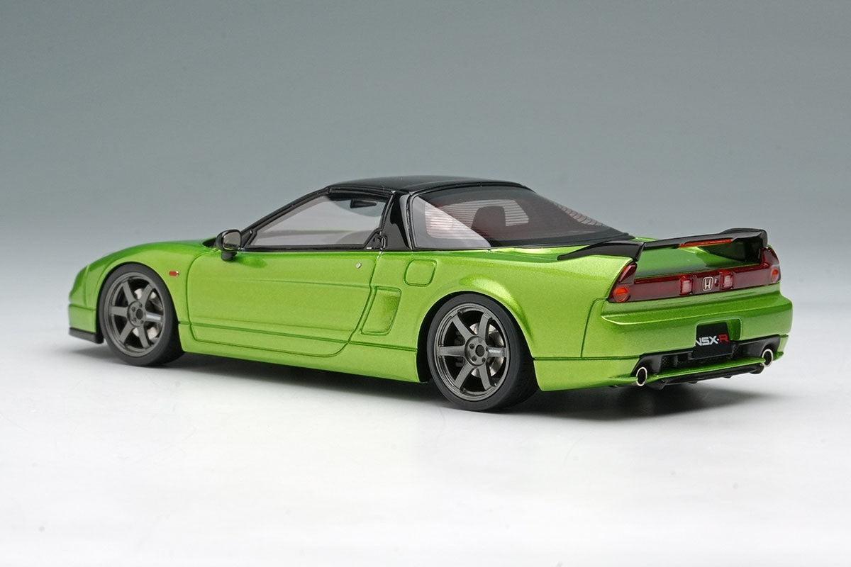 Make Up EIDOLON EM825E 1/43 Honda NSX-R NA2 2002 Lime Green Pearl Resin