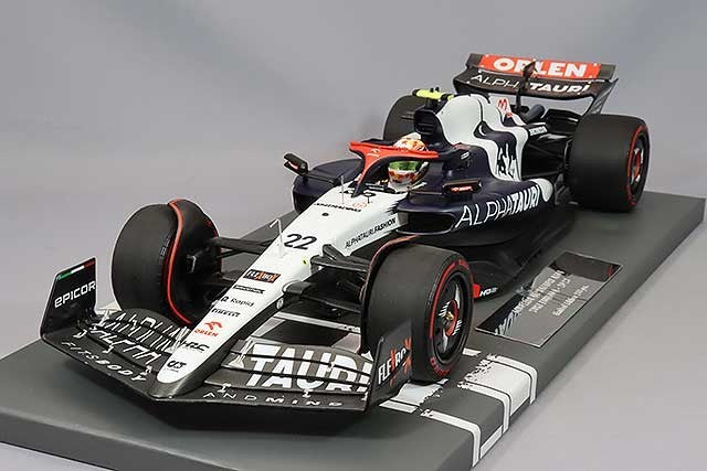 Minichamps MC117230122 1/18 AlphaTauri AT04 2023 Tsunoda Resin