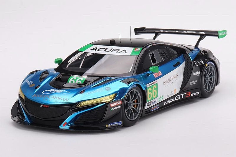Top Speed TS0535 1/18 Acura NSX GT3 EVO22 2022 IMSA Daytona 24H #66 Gradient Res