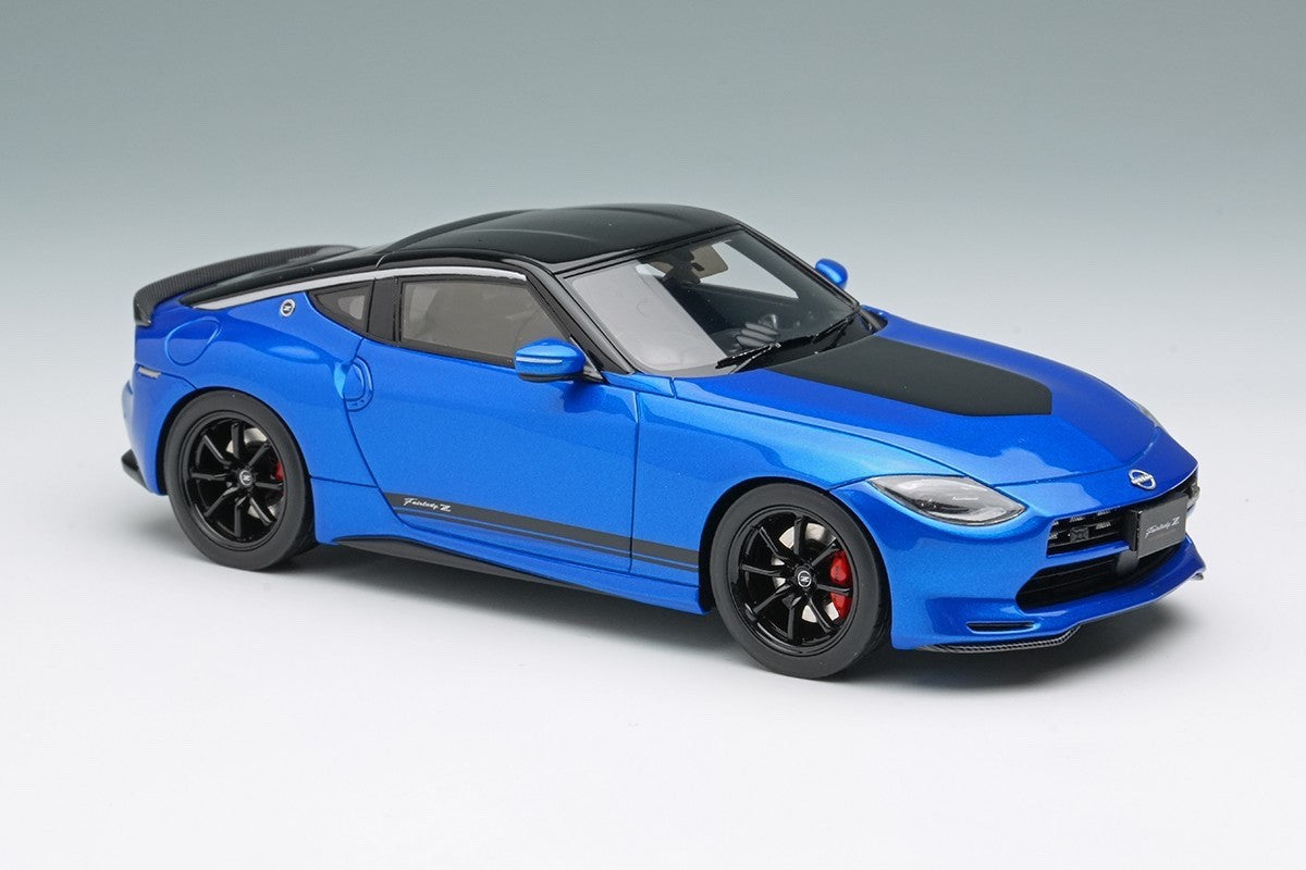 Make Up EIDOLON EM735C 1/43 Nissan Z Customized Edition Seiran Blue Black