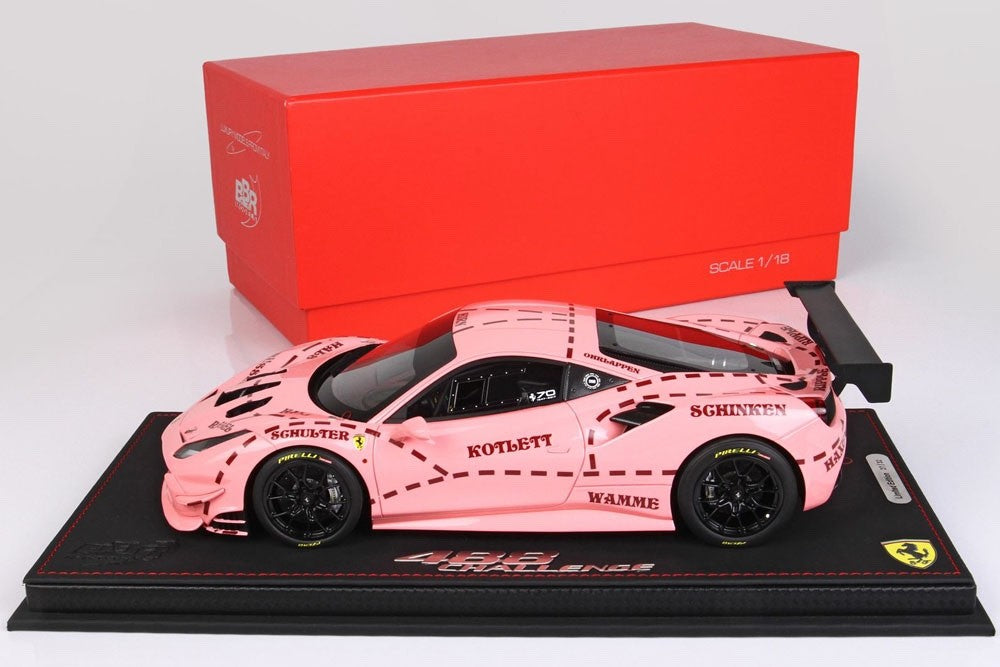 BBR P18195-1V 1/18 Ferrari 488 Challenge 2018 Rolex 24H Daytona Racing Ltd 32pcs