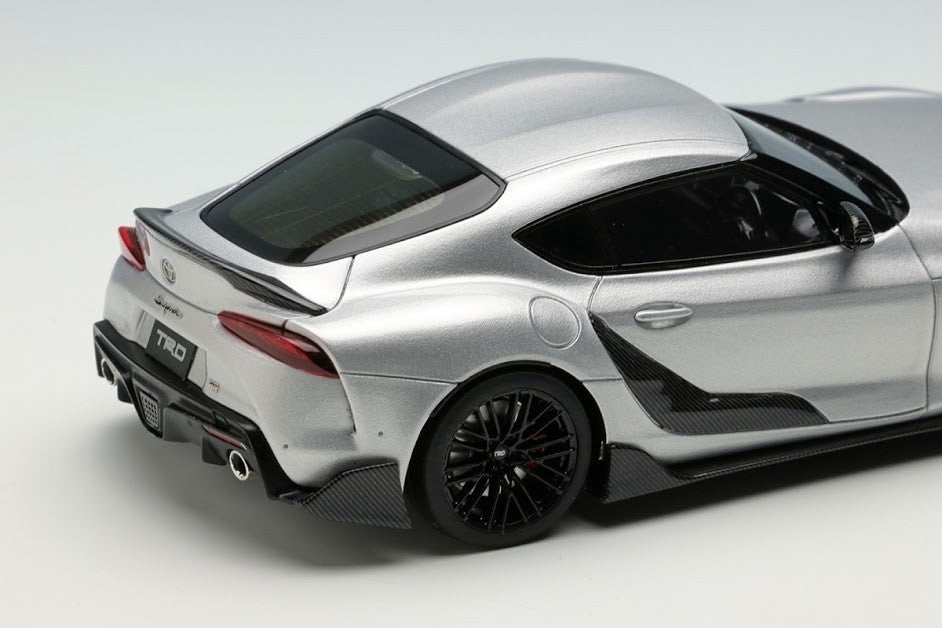 EIDOLON EM502F 1/43 Toyota GR Supra TRD Package Silver Metallic 2019