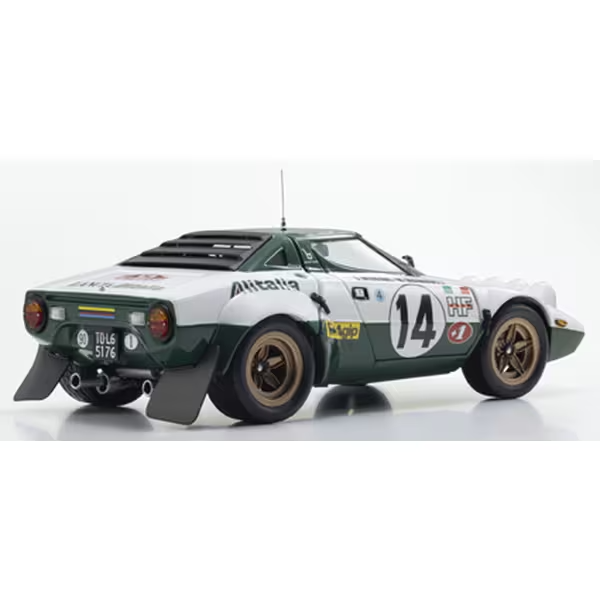 Kyosho KS08130E 1/18 Lancia Stratos HF Monte Carlo 1975 Diecast