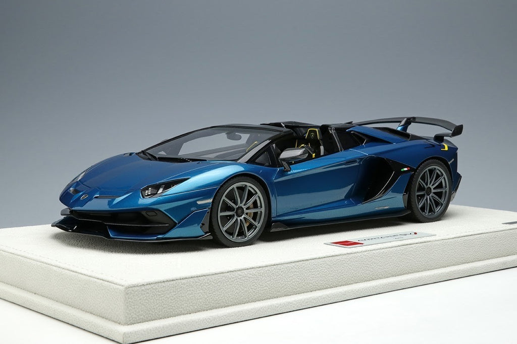 EIDOLON EML028B 1/18 Lamborghini Aventador SVJ Roadster Verde Artemis Resin Car