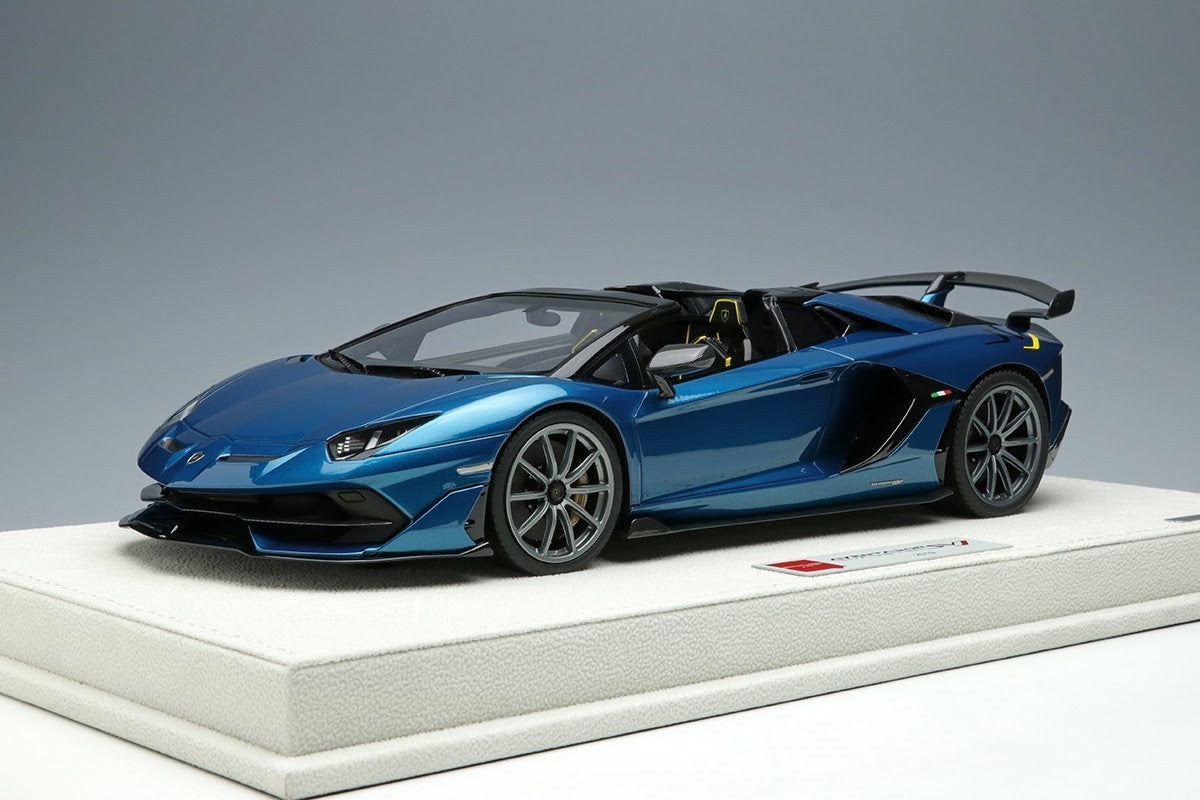 EIDOLON EML028B 1/18 Lamborghini Aventador SVJ Roadster Verde Artemis Resin Car