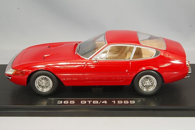 KK Scale KKDC180581 1/18 Ferrari 365 GTB Daytona Serie 1 1969 Red Diecast