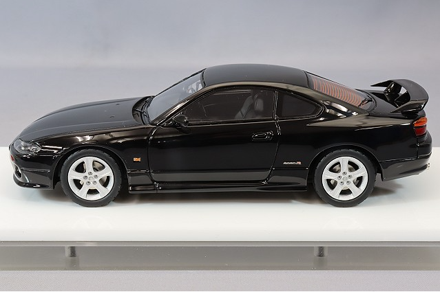 Make Up EIDOLON EM628C 1/43 Nissan Silvia S15 Spec R Aero Super Black 1999