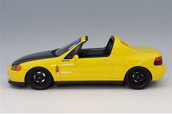 OttO OTM1154 1/18 Honda Civic Del Sol Spoon Yellow