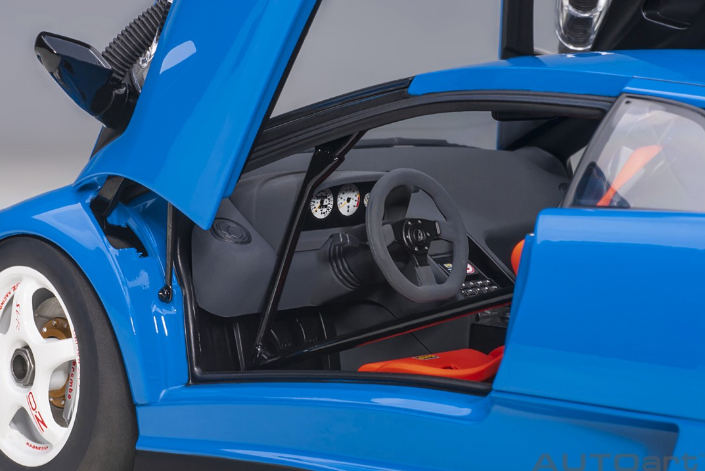 AUTOart 79148 1/18 Lamborghini Diablo SV-R Bleu Le Mans Composite