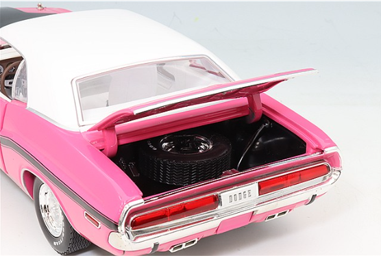 GreenLight GRL13699 1/18 Dodge Challenger R/T 1970 Panther Pink Multi Color
