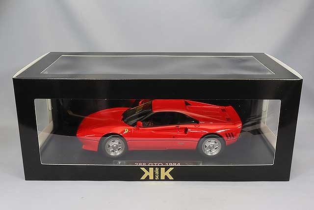 KK Scale KKDC180414 1/18 Ferrari 288 GTO 1984 Red Black Interior