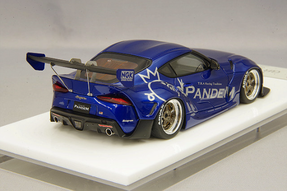Make Up EIDOLON RB007D 1/43 Pandem GR Supra Ver1.5 Candy Blue Widebody 2019