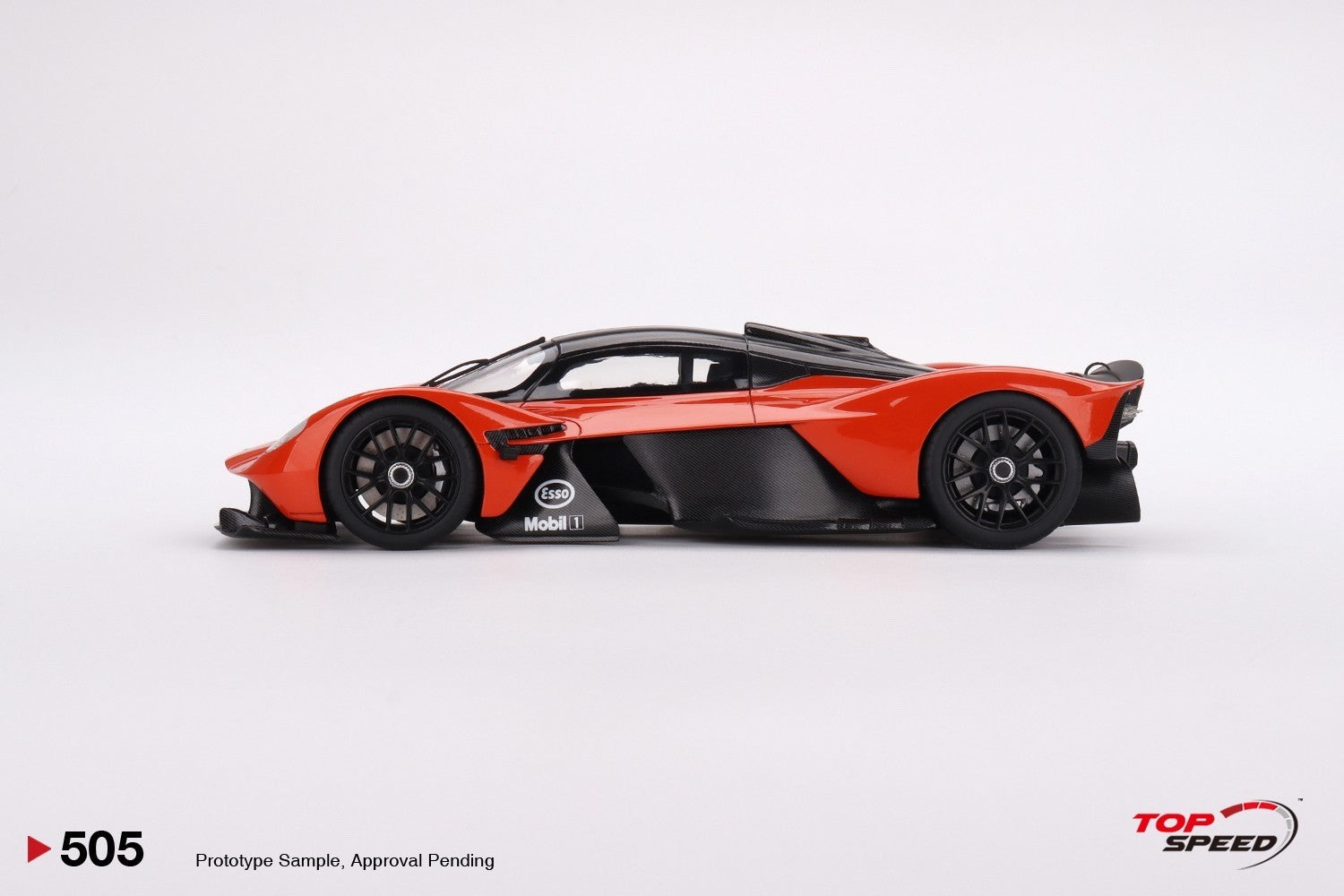 TopSpeed TS0505 1:18 Aston Martin Valkyrie “Maximum Orange” Resin Model Car