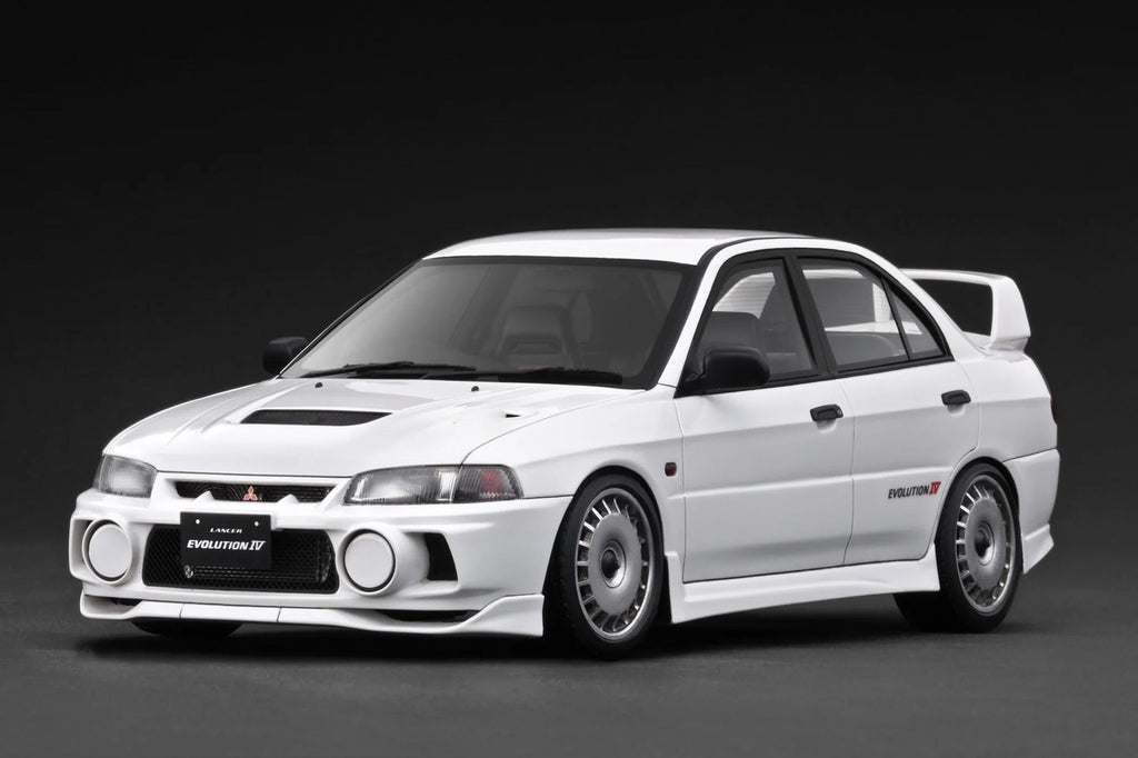 Ignition Model IG3787 1/18 Mitsubishi Lancer Evolution IV White