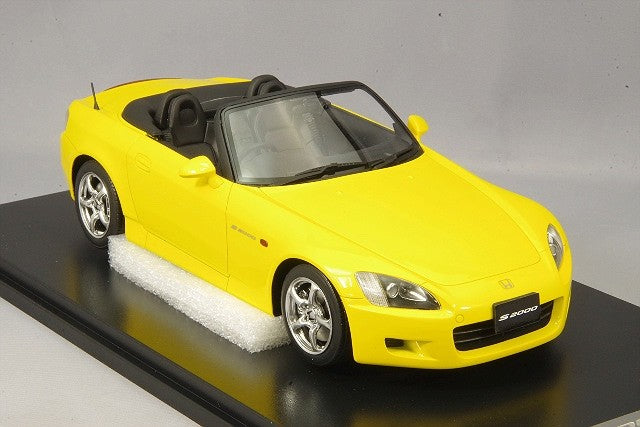 One Model OM17A12-08 1/18 Honda S2000 Roadster Spa Yellow Resin