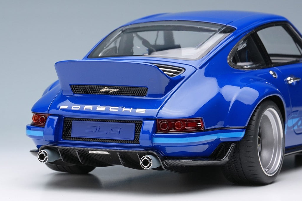 EIDOLON EML018Q 1/18 Singer 911 DLS 2023 Indigo Resin Model Car