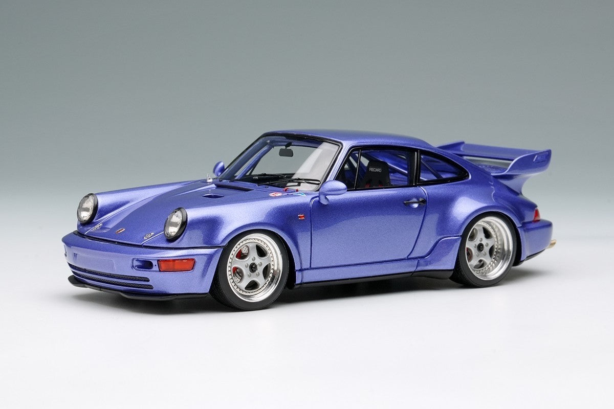 Make Up VISION VM162H 1/43 Porsche 911 (964) Carrera RSR 3.8 Lavender Blue