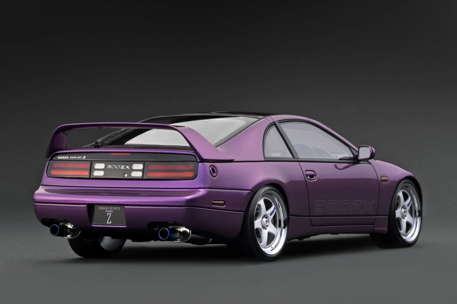 Ignition Model IG3425 1/18 Nissan Fairlady Z Z32 300ZX 2by2 Purple Resin