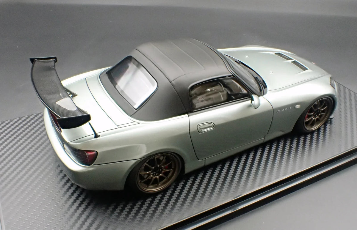 Ignition Model IG3918 1/18 Honda S2000 AP1 Gun Metallic Roadster