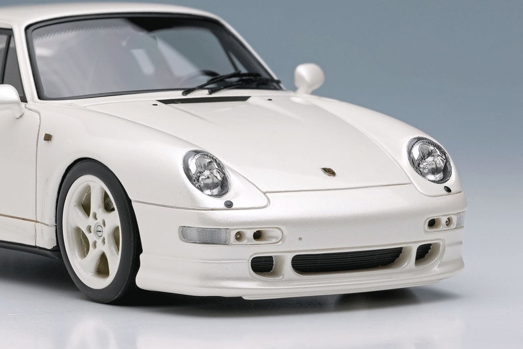 Make Up VISION VM113H 1/43 Porsche 911 993 Turbo S 1996 Pearl White