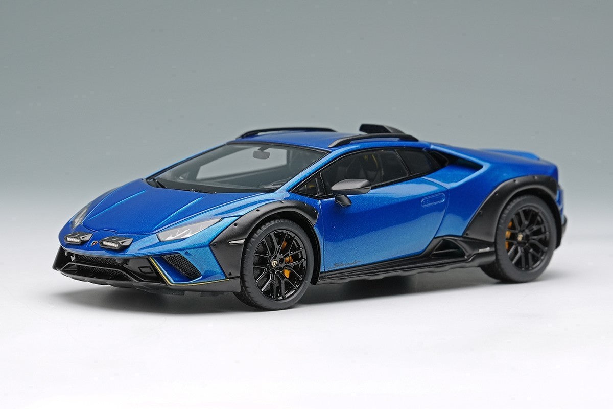 EIDOLON EM738B 1/43 Lamborghini Huracan Sterrato 2024 Blue Eleos Resin Car