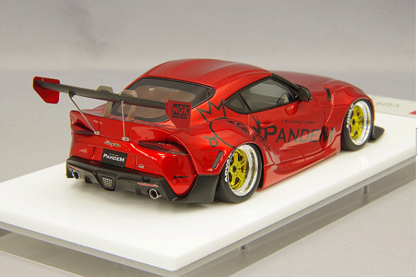 Make Up EIDOLON RB007E 1/43 Pandem GR Supra Ver1.5 Candy Red Widebody 2019