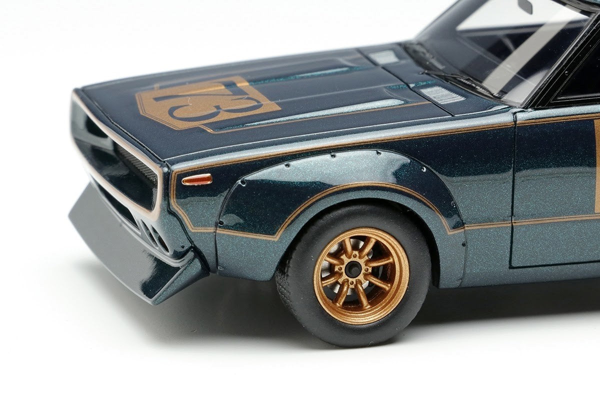Make Up VISION VM272 1/43 Nissan Skyline GT-R KPGC10 1972 Tokyo Show Green
