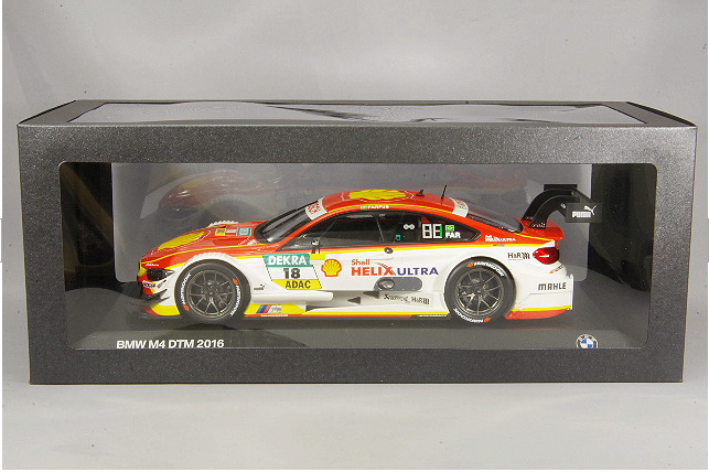 Norev 80432413775 1/18 BMW M4 DTM Shell #18 2016 Multi Color Diecast