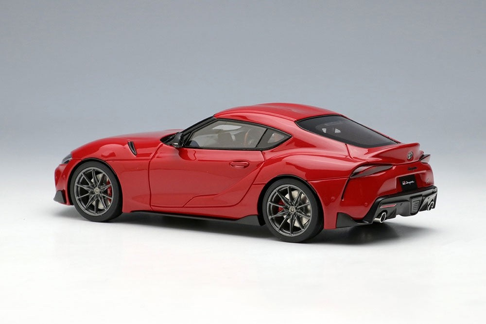 EIDOLON EM468C 1/43 Toyota GR Supra RZ A91 2022 Prominence Red Japan