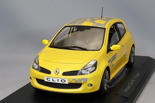 Norev NO185236 1/18 Renault Clio RS F1 Team 2007 Yellow Diecast