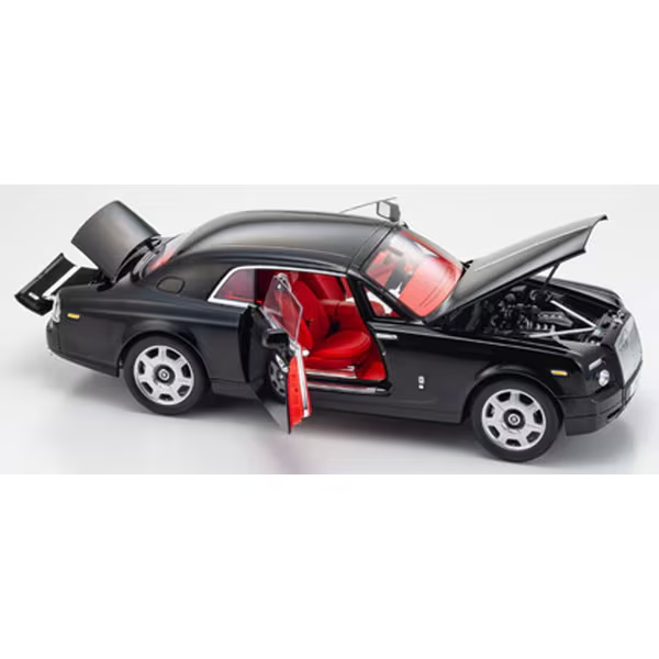 KYOSHO KS08862DBK 1/18 Rolls-Royce Phantom Coupé Diamond Black Die-Cast Model