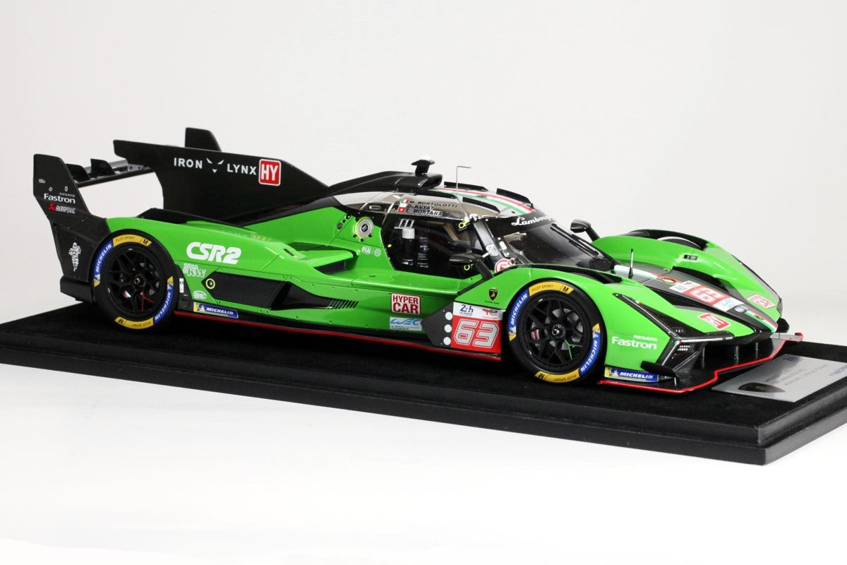 Looksmart LS18026B 1/18 Lamborghini SC63 #63 Le Mans 2024 Bortolotti Resin