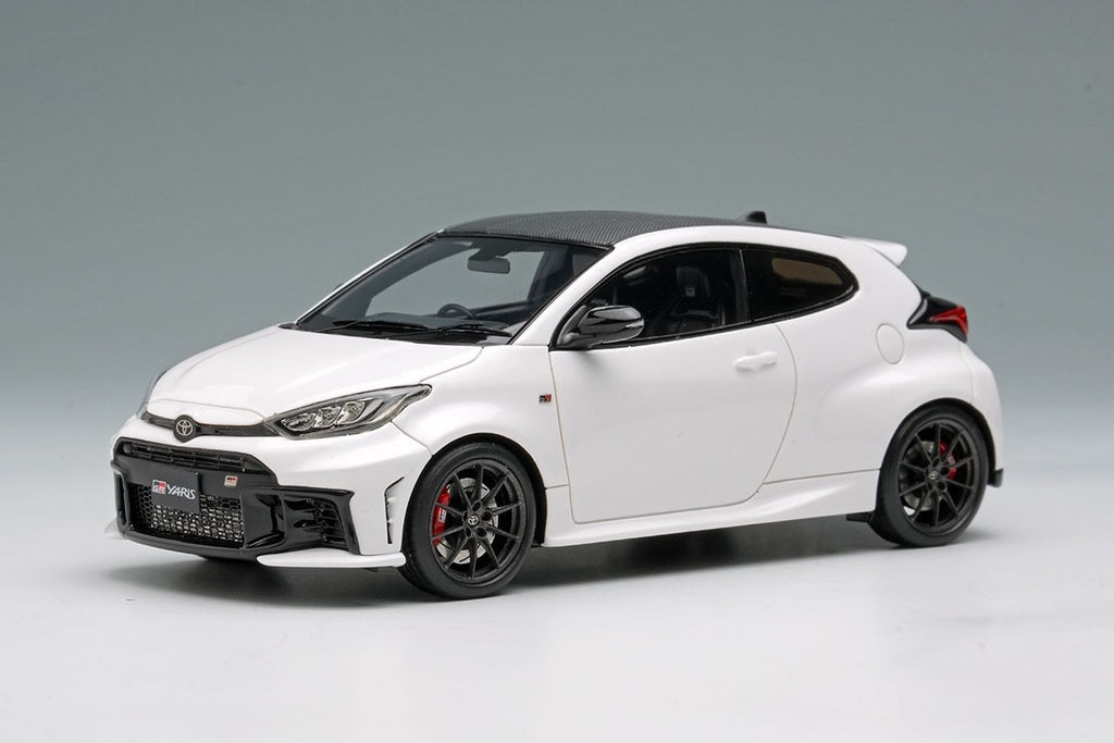 EIDOLON EM762B 1/43 Toyota GR Yaris RZ High Performance 2024 Platinum White Pear