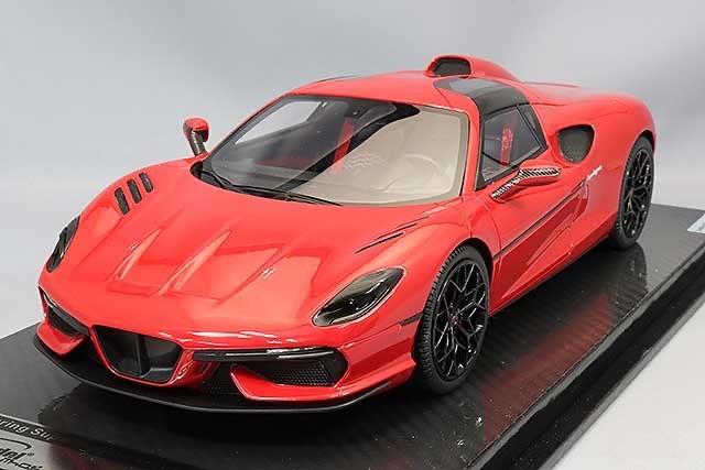Tecnomodel TM18-268E 1/18 Touring Superleggera Arese RH95 2021 Met Red White