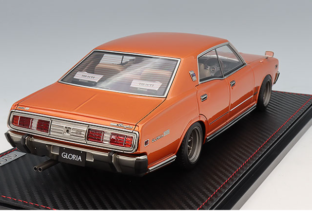 Ignition Model IG3932 1/18 Nissan Gloria 330 Brougham Copper Orange Resin