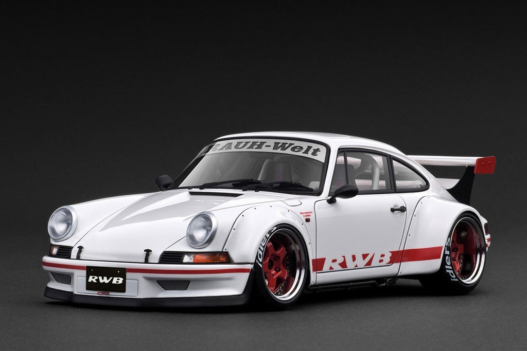 Ignition model IG3880 1/18 RWB Backdate White