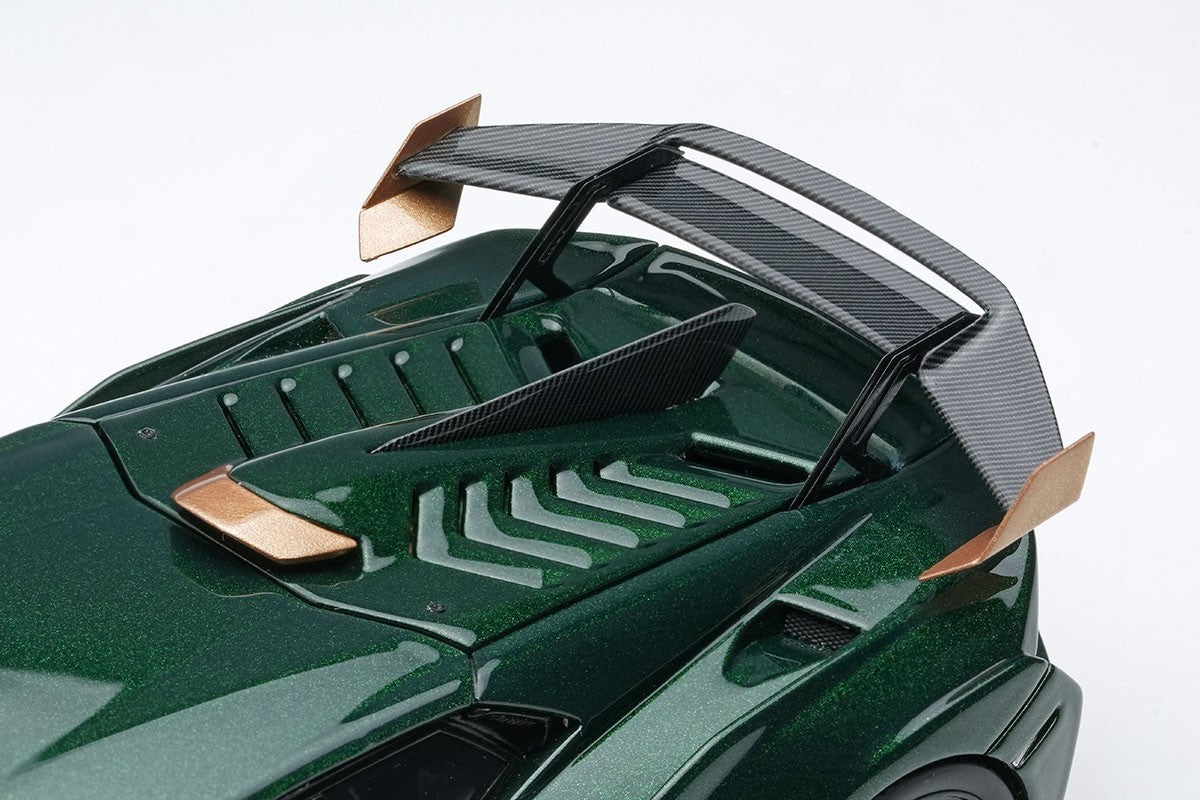 Make Up EIDOLON EM737D 1/43 Lamborghini Huracan STO 2021 Verde Hydra/Gold