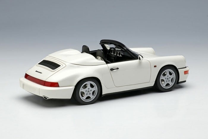 VISION VM165C 1/43 Porsche 911 964 Carrera 2 Speedster 1993 White Resin