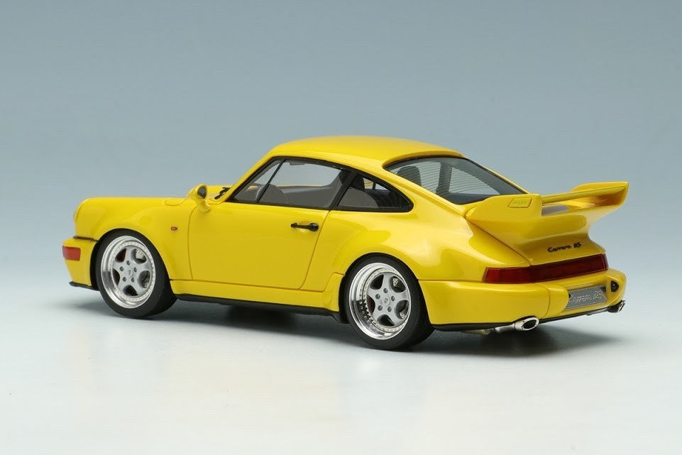 Make Up VISION VM156B 1/43 Porsche 911 964 Carrera RS 3.8 Speed Yellow 1993