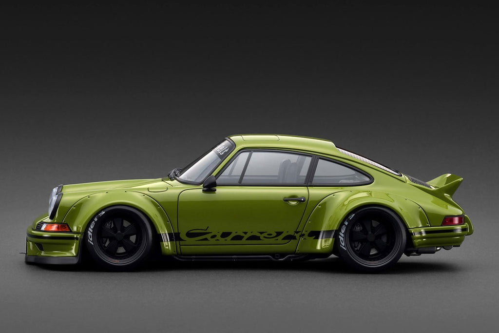 Ignition Model IG3875 1/18 RWB Backdate Green Widebody Porsche Resin