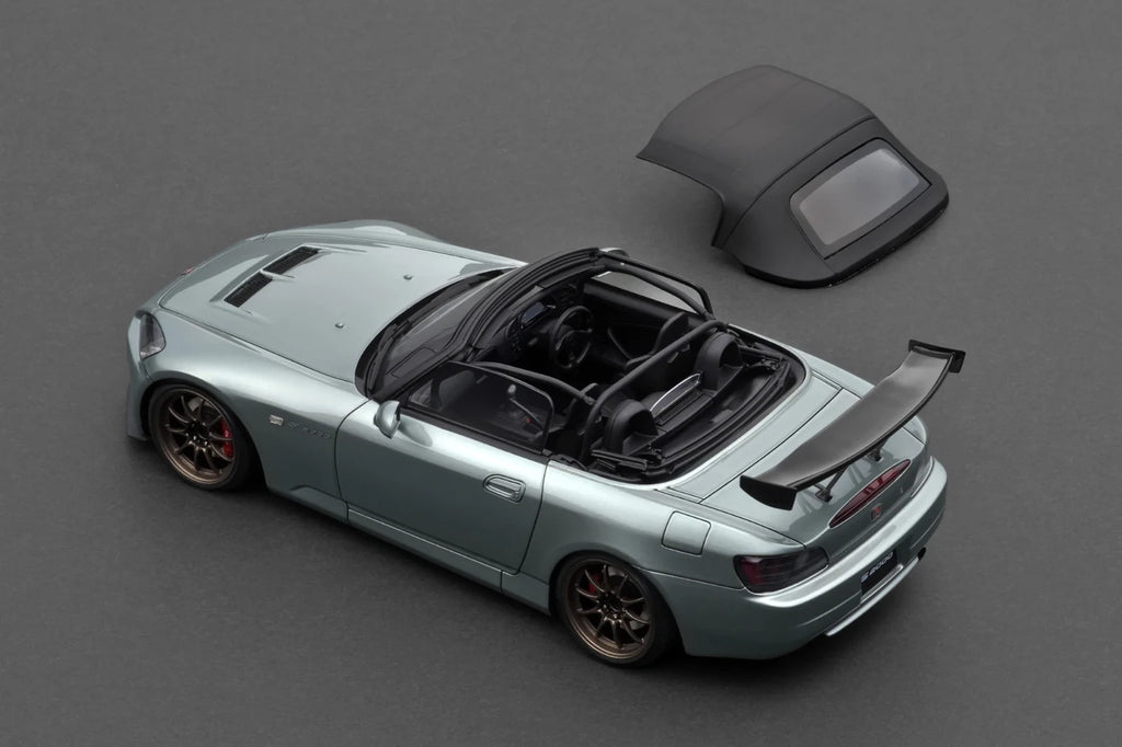 Ignition Model IG3918 1/18 Honda S2000 AP1 Gun Metallic Roadster