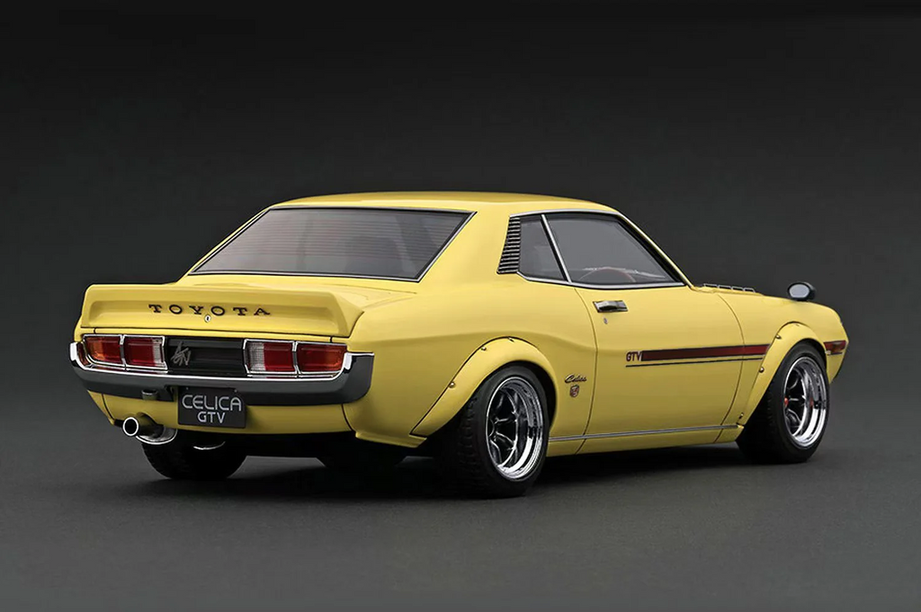 Ignition Model IG3688 1/18 Toyota Celica 1600GTV TA22 Watanabe Yellow Resin