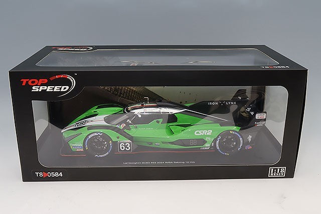 TOP SPEED TS0584 1/18 Lamborghini SC63 2024 Sebring 12H #63