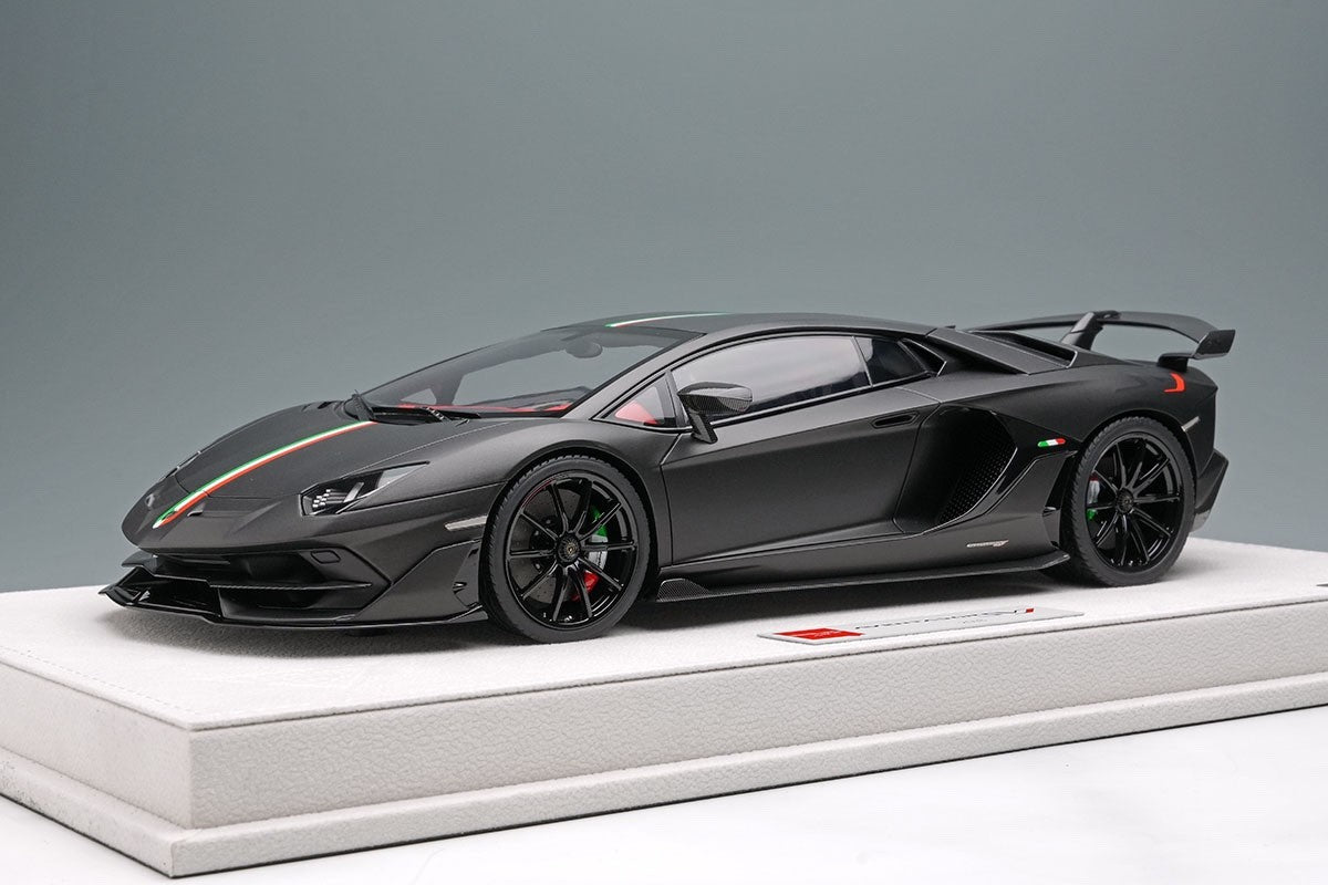 EIDOLON EML026H 1/18 Lamborghini Aventador SVJ 2018 Matte Dark Gray Resin