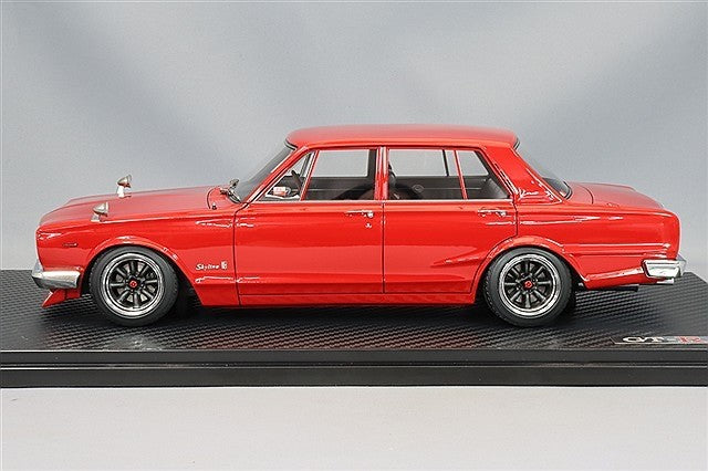 Ignition Model IG3548 1/18 Nissan Skyline GT-R PGC10 Hakosuka 1969 Red Resin