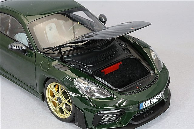 Norev NO187250 1/18 Porsche Cayman GT4 RS 2023 Green Die-cast