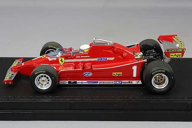 TOPMARQUES GRP43035AD1 1/43 Ferrari 126C 1980 #1 Scheckter Resin